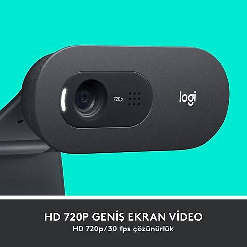 LOGITECH C505 WEBCAM HD - SYAH 960-001364