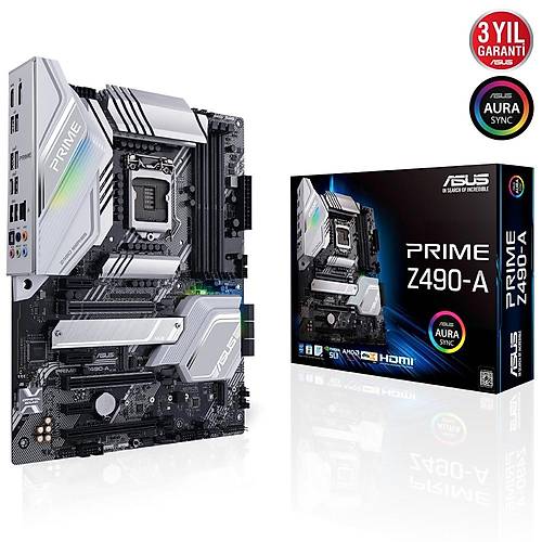 ASUS PRIME Z490-A DDR4 4800(O.C.)/2133Mhz ATX 1200p