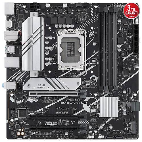 ASUS PRIME B760M-A D4 5333MHz(OC) M.2 mATX 1700p