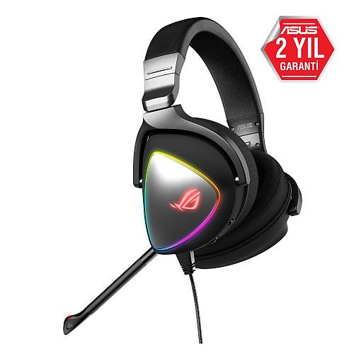 Asus ROG Delta 7.1 Surround RGB Siyah Kablolu Gaming Kulaklk ROG-DELTA