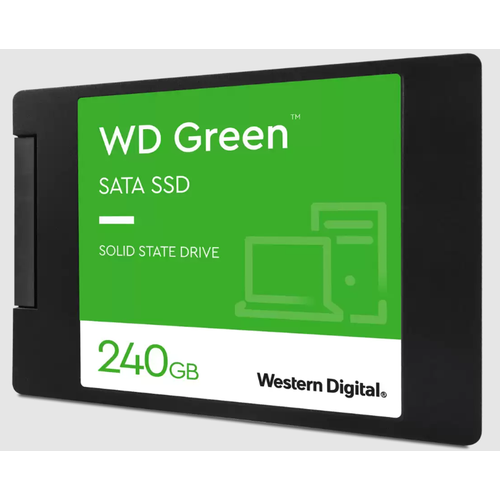 240GB WD GREEN 3D NAND 2.5'' 545MB/s WDS240G3G0A SSD