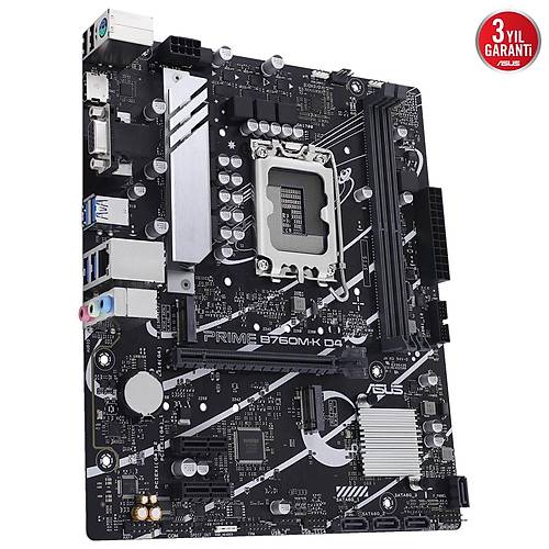 ASUS PRIME B760M-K DDR4 5333MHz(OC) RGB M.2 mATX 1700p
