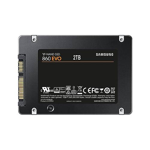 2TB SAMSUNG 860 EVO SSD MZ-76E2T0BW (550/520Mb)