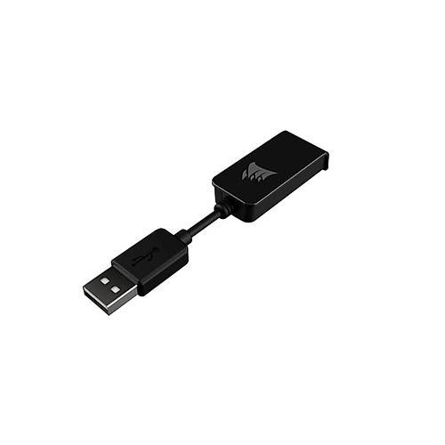 CORSAIR CA-9011214-EU HS60 PRO SURROUND 7.1 HARICI SES KARTLI OYUNCU KULAKLIGI SARI (PC PS4 XBOX ONE NINTENDO SWITCH UYUMLU)