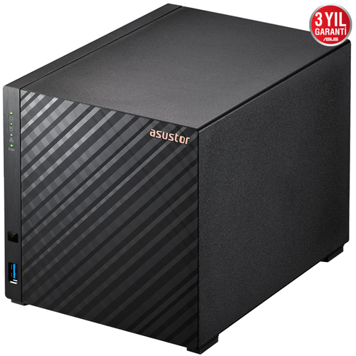 ASUSTOR AS1104T 4 SLOT 1GB DDR4 3.5" NAS DEPOLAMA NTES