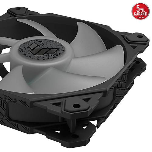 Asus TUF Gaming TF120 ARGB 3x120 mm Fan 3'l Siyah Set