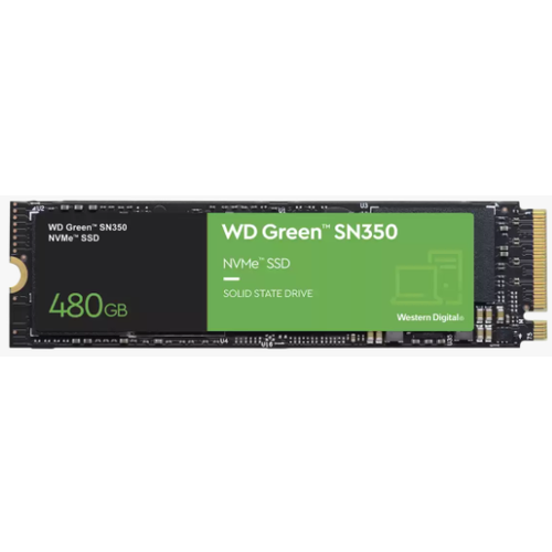 WD 480GB Green SN350 NVMe Okuma 2400MB-Yazma 1650MB M.2 SSD (WDS480G2G0C)