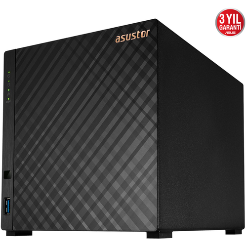 ASUSTOR AS1104T 4 SLOT 1GB DDR4 3.5" NAS DEPOLAMA NTES
