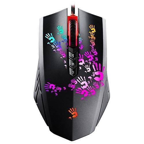 BLOODY A60 SW/iSC M.CORE LAZER SYAH MOUSE M.AYAK