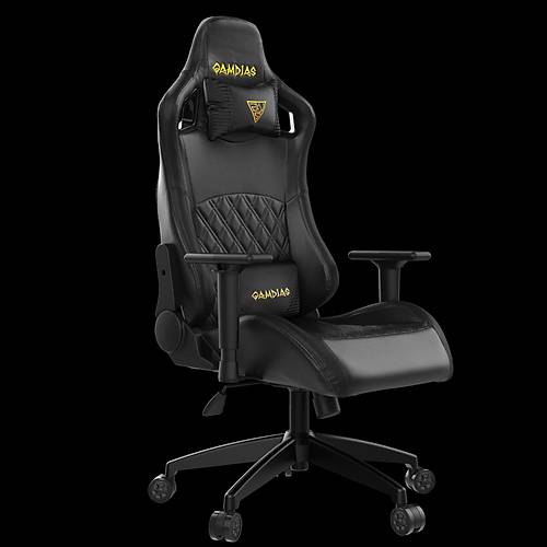 GAMDIAS APHRODITE EF1 Ergonomik Tasarm 2D Siyah Oyuncu Koltuu