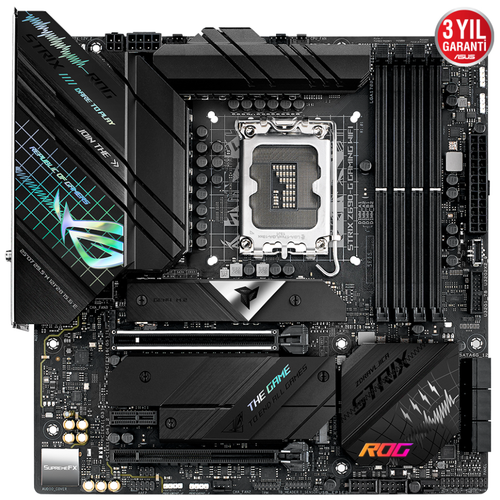 Asus Rog Strix Z690-G Gaming 6000mhz(OC) RGB M.2 Wi-Fi 1700p mATX Anakart