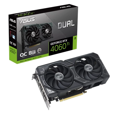 Asus Geforce Dual RTX 4060 Ti OC Edition 8GB GDDR6X 128Bit Nvidia Ekran Kart DUAL-RTX4060TI-O8G