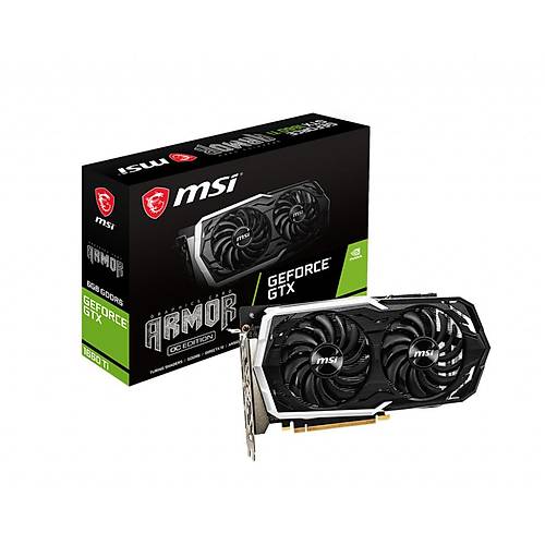 MSI VGA GEFORCE GTX 1660 TI ARMOR 6G GTX1660TI 6GB GDDR6 192B DX12 PCIE 3.0 X16 (1XHDMI 3XDP)