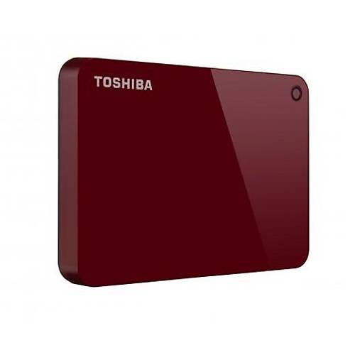 2TB ADVANCE 2.5 USB3.0 TOSHIBA HDTC920ER3AA KIRMIZI (Parola Koruma, Otomatik Yedekleme)