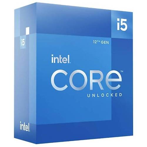 Intel Core i5 12600K 4.90 Ghz 10 ekirdek 20MB 1700p 10nm lemci