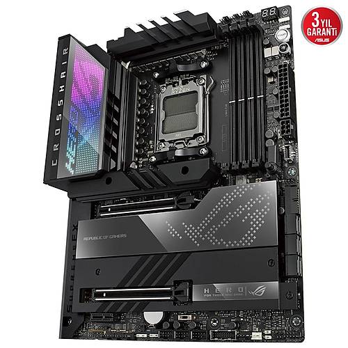 Asus Rog Crosshair X670E Hero 6400mhz(OC) M.2 DDR5 AM5 ATX Anakart