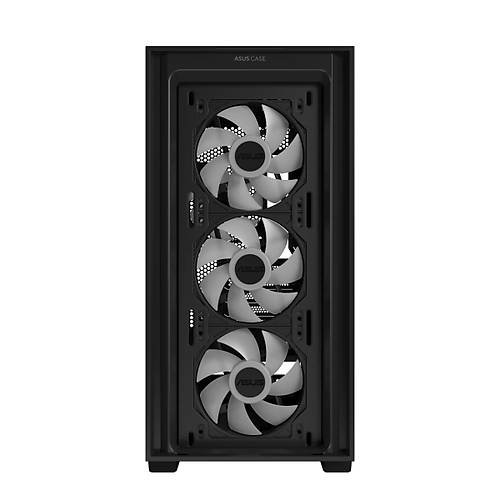 ASUS A21 PLUS 360 MM SOUTUCU ALANI 380 MM UZUNLUA KADAR EKRAN KARTI VE STANDART ATX PSU DESTEKL GZL KABLO BLMEL MICRO-ATX FANLI KASA BEYAZ
