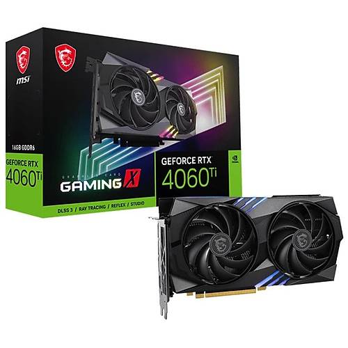 MSI GEFORCE RTX 4060 TI GAMING X 16G GDDR6 128BIT