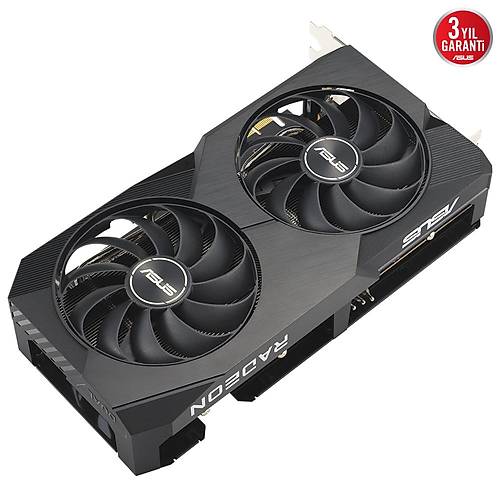 Asus Dual Radeon RX 6600 8GB GDDR6 V2 128Bit DX12 Amd Ekran Kart (DUAL-RX6600-8G-V2)