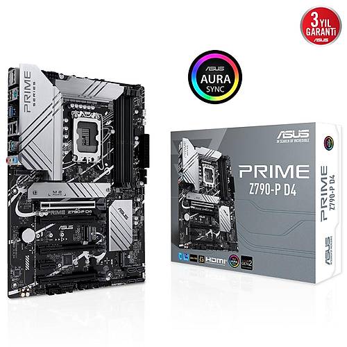 Asus Prime Z790-P D4 5333Mhz(OC) DDR4 ATX 1700p Anakart