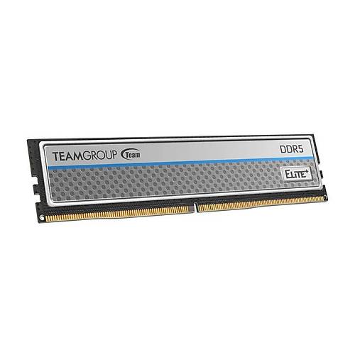 Team Elite Plus Silver 8 GB (1x8GB) 5200 Mhz DDR5 CL42 U-DIMM RAM (TPSD58G5200HC42016) 