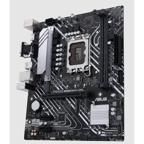 Asus PRIME B660M-K D4 DDR4 5333mhz(OC) M.2 1700p mATX Anakart 90MB1950-M0EAY0