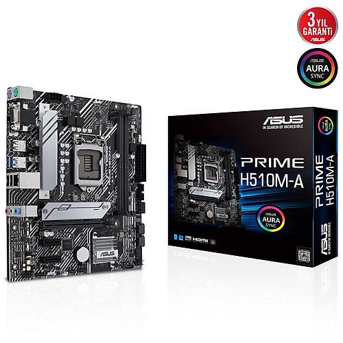 ASUS PRIME H510M-A DDR4 mATX 1200p