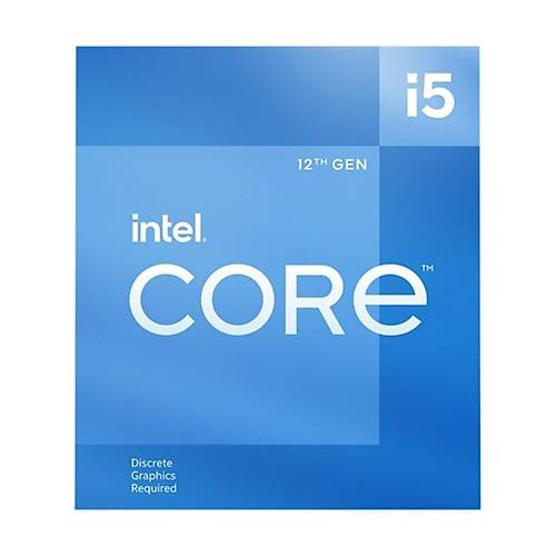Intel Core i5 12400F 4.40Ghz 6 Çekirdek 18MB 1700p 10nm İşlemci