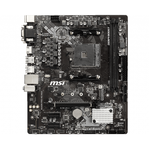 MSI B450M PRO-M2 MAX DDR4 VGA DVI-D HDMI mATX