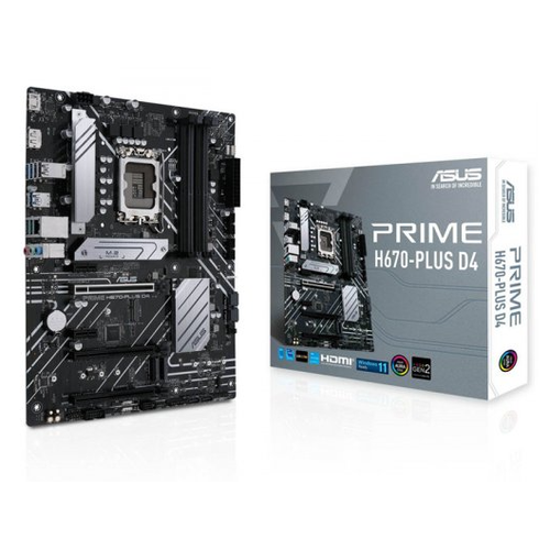 ASUS PRIME H670-PLUS DDR4 5000(OC) HDMI DP M.2 ATX 1700p