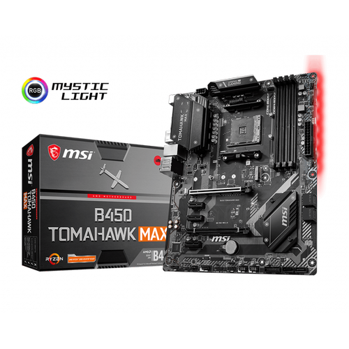 MSI B450 TOMAHAWK MAX DDR4 3466Mhz ATX RGB AM4