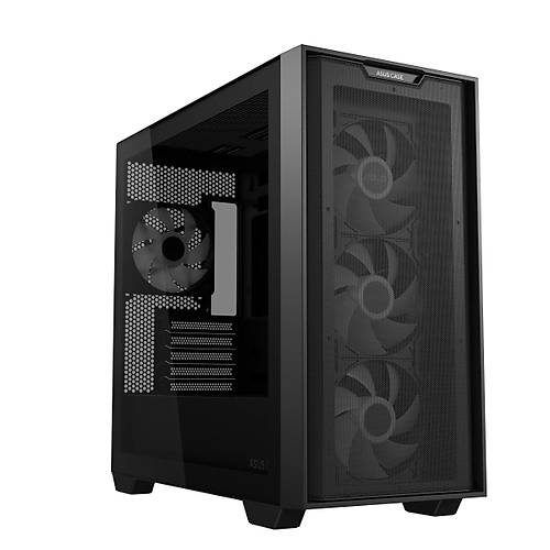 ASUS A21 PLUS 360 MM SOUTUCU ALANI 380 MM UZUNLUA KADAR EKRAN KARTI VE STANDART ATX PSU DESTEKL GZL KABLO BLMEL MICRO-ATX FANLI KASA BEYAZ