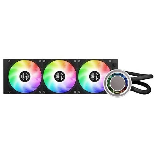 Lian Li Galahad AIO 360 Black 360mm RGB Siyah lemci Sv Soutucu