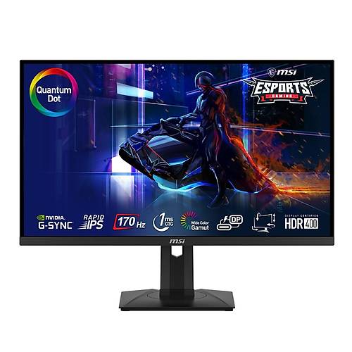 27 MSI G274QPF QD VA 2560X1440 (WQHD) 16:9 170HZ 1MS FREESYNC PREMIUM GAMING MONITOR