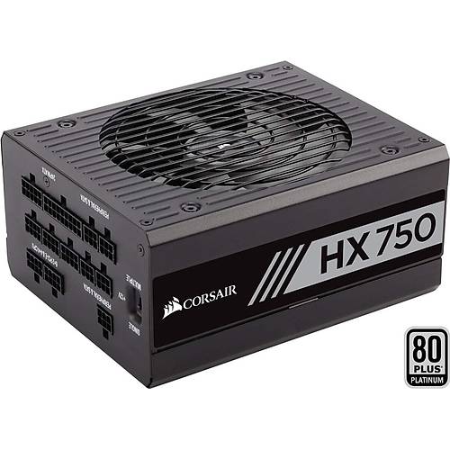 CORSAIR CP-9020137-EU HX750 750W TAM MODULER 80PLUS PLATINUM GUC KAYNAGI