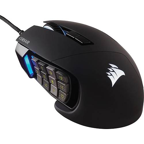 CORSAIR CH-9304211-EU SCIMITAR RGB ELITE 18000DPI PROGRAMLANABLR GAMING MOUSE