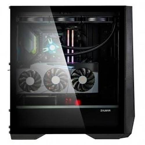 Zalman Z9 Iceberg Black Temperli Cam E-ATX MidTower Kasa PSU Yok