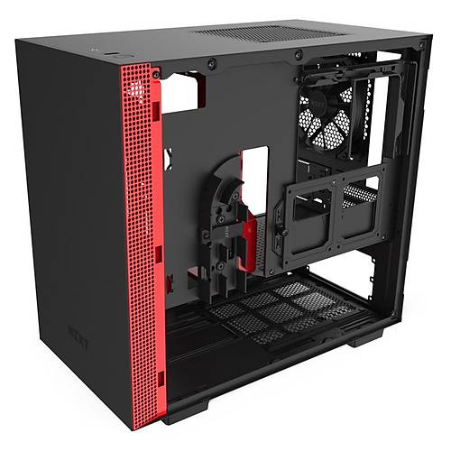NZXT H210 CA-H210B-BR SIYAH/KIRMIZI KASA
