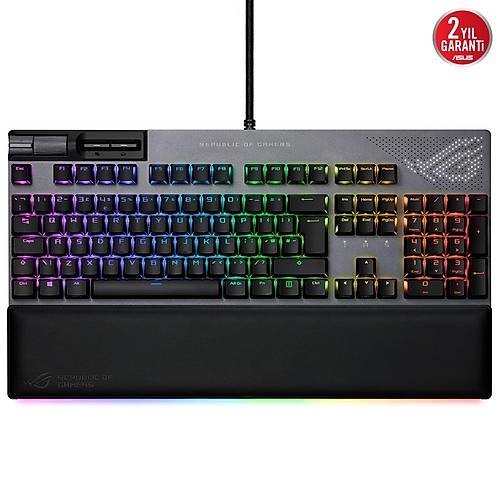 Asus Rog Strix Flare Animate II NX Red Switch Mekanik Gaming Klavye ROG-FLARE-II-ANIMATE