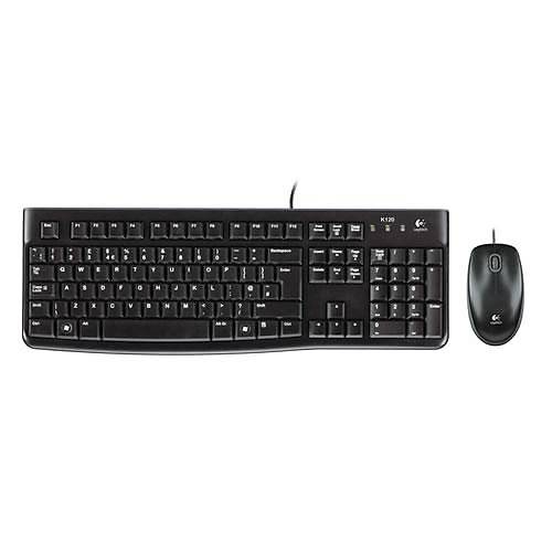 LOGITECH MK120 KABLOLU KLAVYE VE MOUSE SET SYAH 920-002560