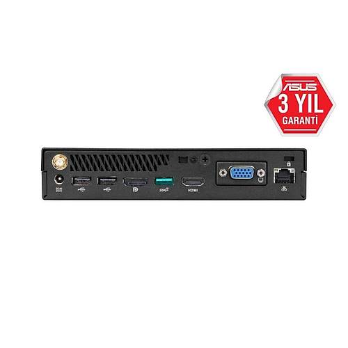 ASUS MINIPC PB60-B3430MV i3-8100T 4GB 128GB M.2 SSD DOS 3 YIL GARANT