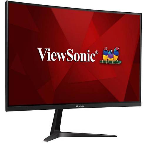 ViewSonic Vx2718-Pc-Mhd Gamng Monitr 27 1Ms 165Hz Va 1920x1080 Fhd 250 Hdmi Dp 16:9 80M:1 16.7M Hoparlor 3 Kenar Cercevesz 1500R Kavs Freesync Premum Flcker Free Mav Isk Fltres Tlt Vesa