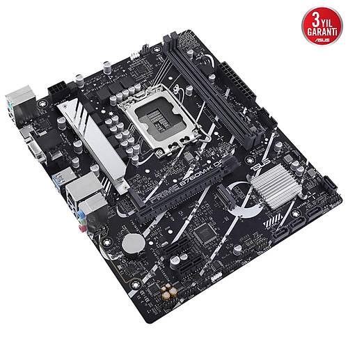 ASUS PRIME B760M-K DDR4 5333MHz(OC) RGB M.2 mATX 1700p