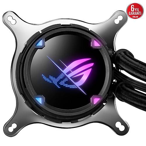 Asus Rog Strix Lc i 360 Aura Sync Rgb 120Mm Fan Sivi Cpu Soutucusu V3