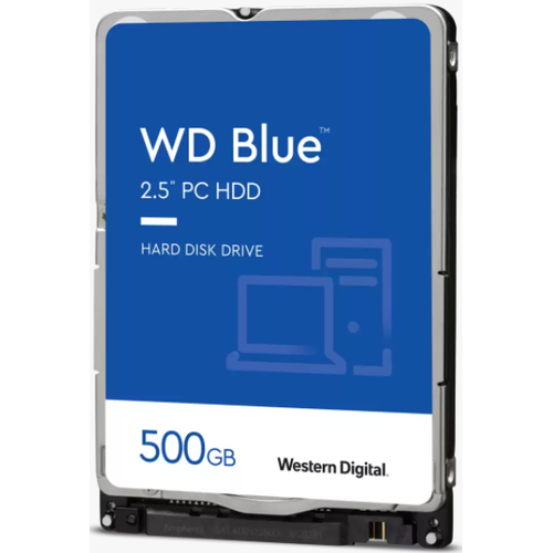 500GB WD 2.5" Blue SATA6 5400rpm 128MB WD5000LPZX