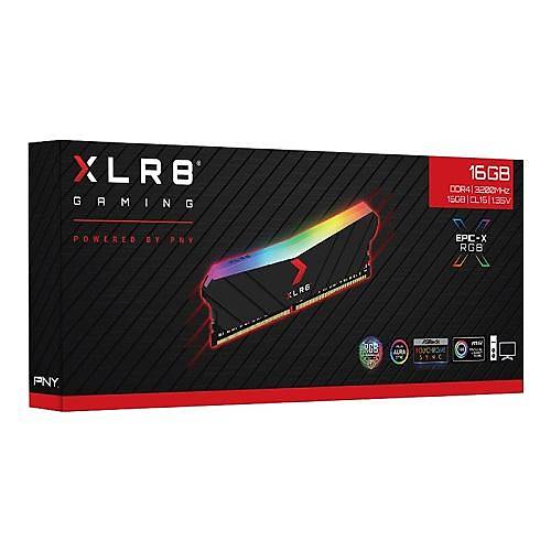 16 GB DDR4 3200 Mhz PNY XLR8 EPIC-X RGB (16GBx1)