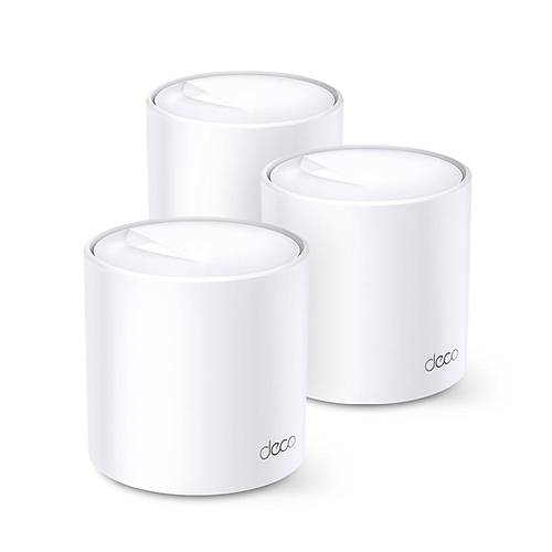 TP-LINK DECO X60 3-PACK AX5400 MBPS TUM EV MESH WI-FI 6 SSTEM (UCLU PAKET)