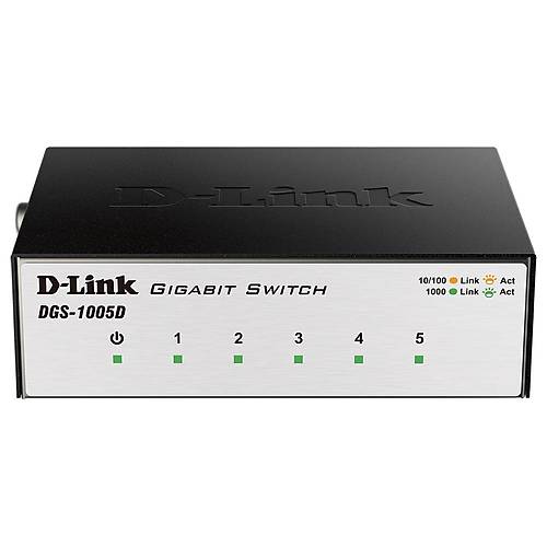 D-LINK DGS-1005D 10/100 5 PORT SWITCH