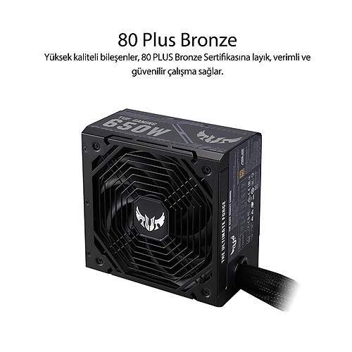 ASUS Tuf Gaming 650w 80+ Bronze G Kayna 6 Yl Garanti (TUF-GAMING-650B)