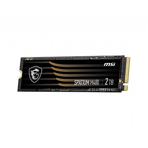 Msi Ssd Spatium M480 Pcie 4.0 Nvme M.2 2Tb R:7000 W:6800